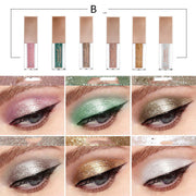 Luxury Matte Pearlescent Eyeshadow Sequined Diamond Eyeshadow Packaging