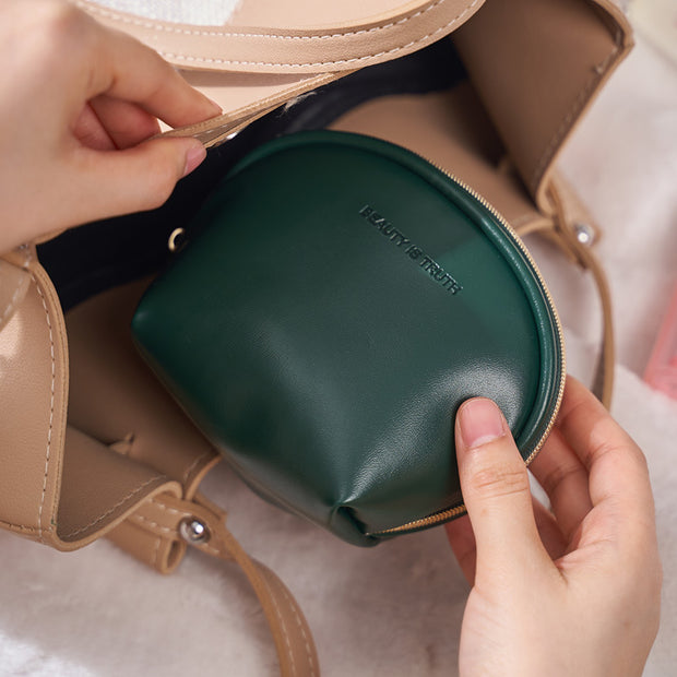 Portable Lipstick Bag, Jewelry Storage Bag, Foundation Cosmetic Bag, Multifunctional Mini Coin Purse