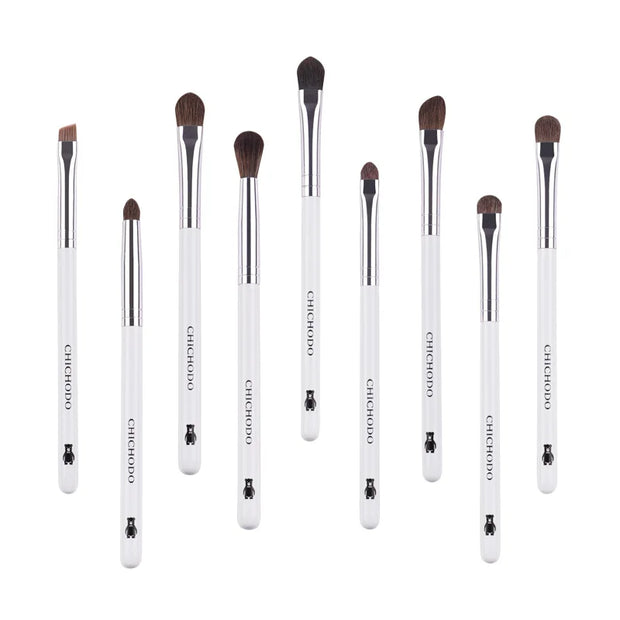 MyDestiny 9pcs Professional Pony Hair Eye Makeup Brush Set