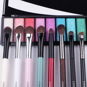 MyDestiny 9pcs Professional Pony Hair Eye Makeup Brush Set