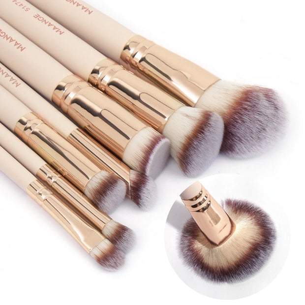 "Professional makeup brush set"