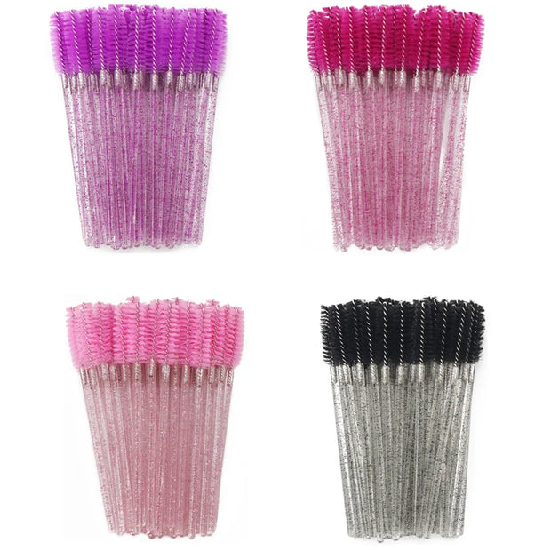 Eyelash Brushes Makeup Brush Disposable Mascara Wands Eyebrow Applicator Spoolers For Lashes