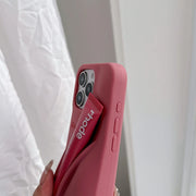Portable Lip Gloss Holder iPhone case