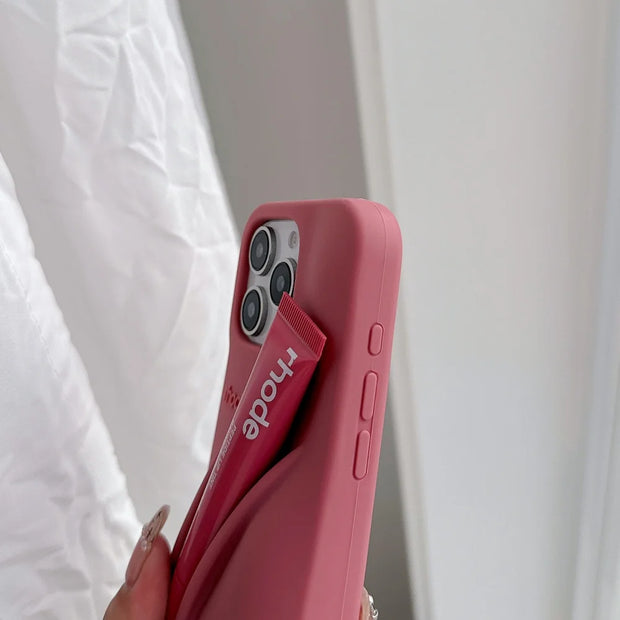 Portable Lip Gloss Holder iPhone case