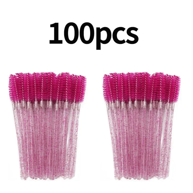 Eyelash Brushes Makeup Brush Disposable Mascara Wands Eyebrow Applicator Spoolers For Lashes