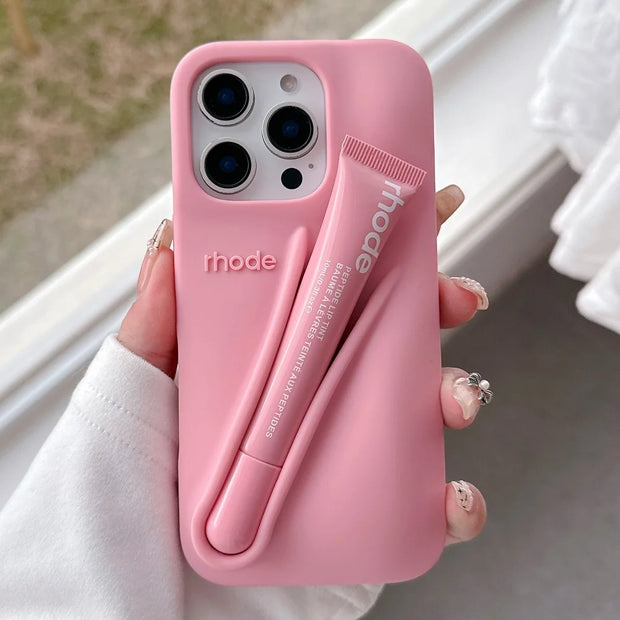 Portable Lip Gloss Holder iPhone case