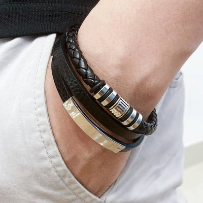 Leather Bracelet – Minimal Luxury for Every Look