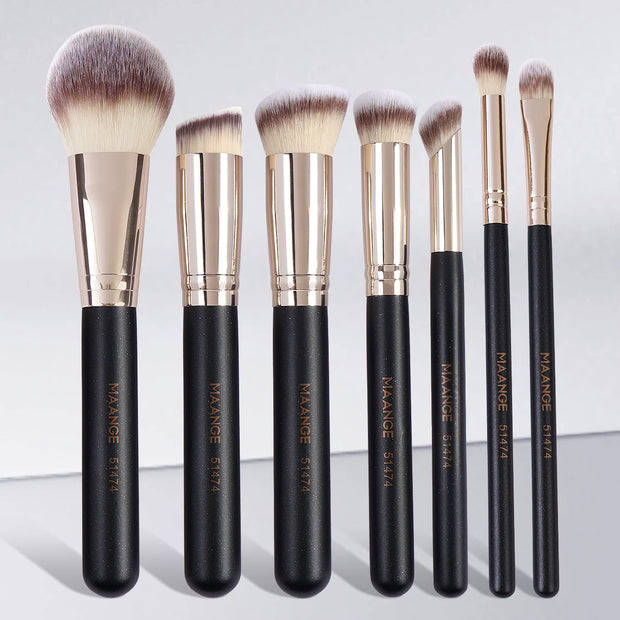"Professional makeup brush set"